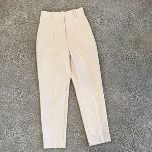 Zara Cream Ankle-Length Women's Pants